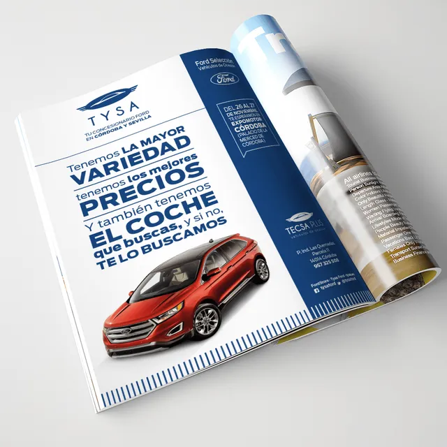Diseño gráfico y publicidad para concesionarios