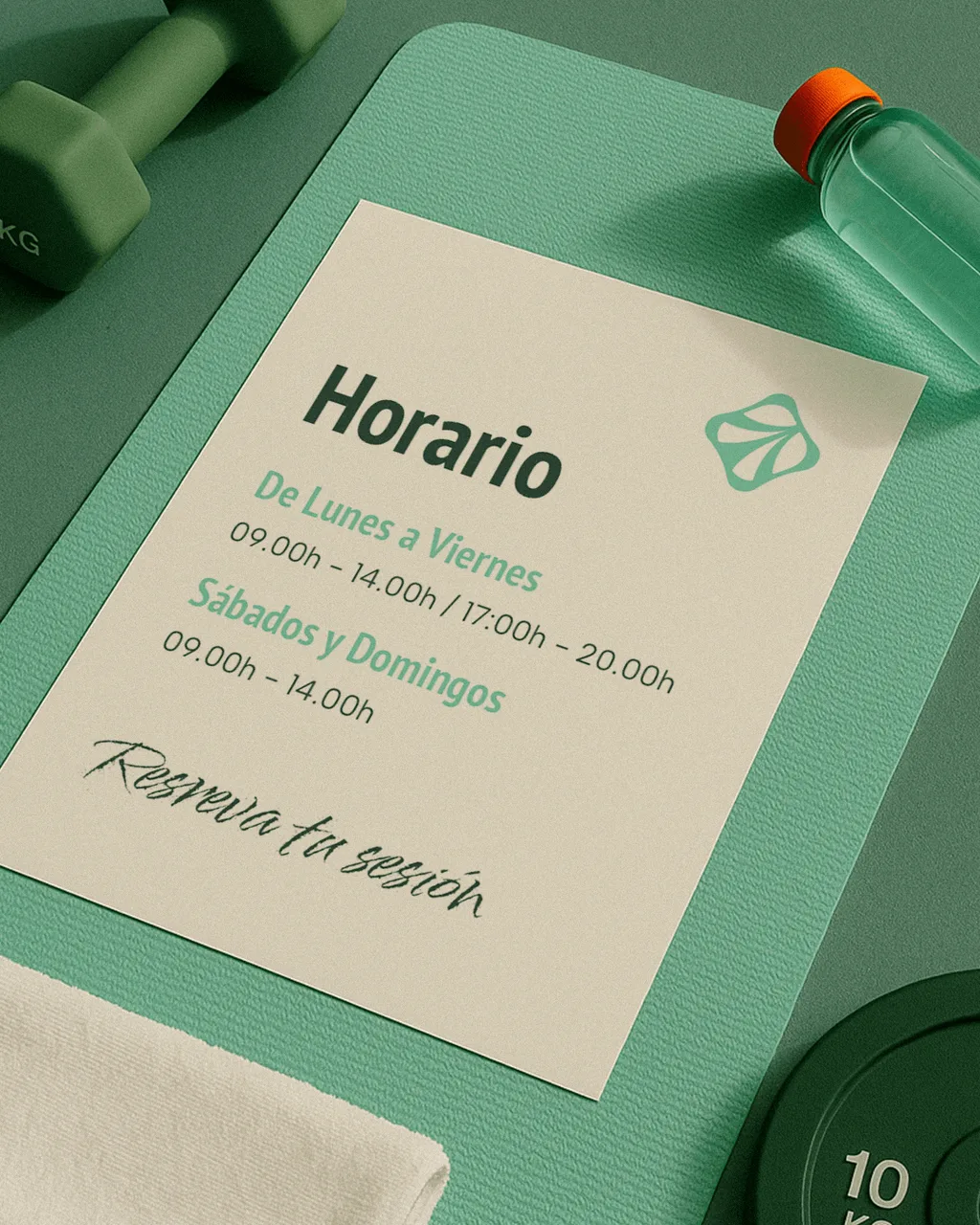 Identidad para gimnasio · 4