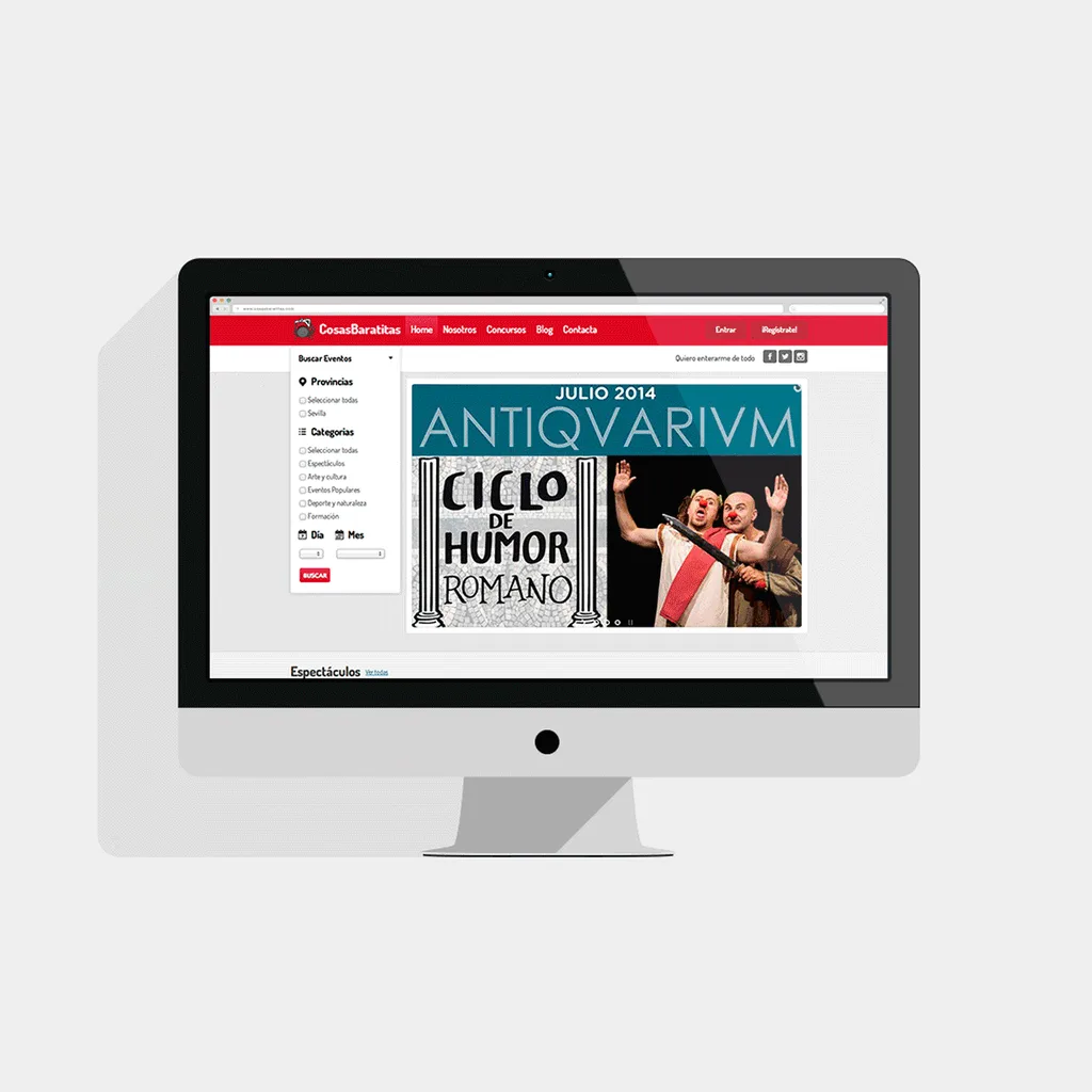 Rediseño de la web · 2