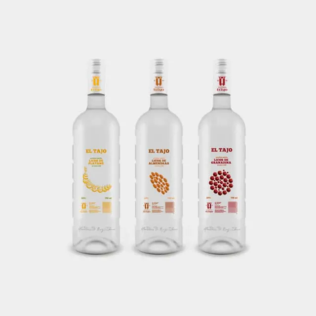 Sistema de packaging para la gama de licores · 2