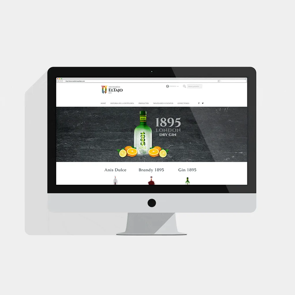 Web catálogo con tienda online · 3