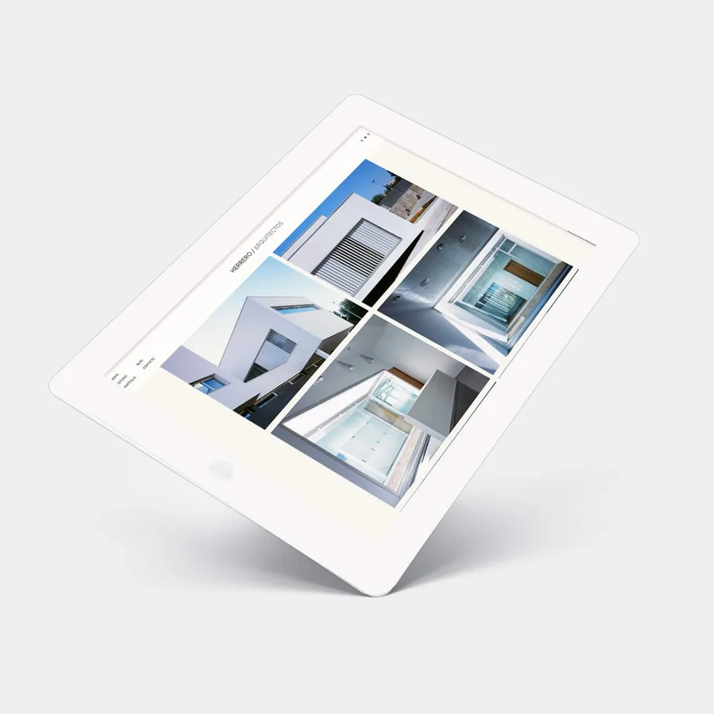 Web portfolio para estudio de arquitectura