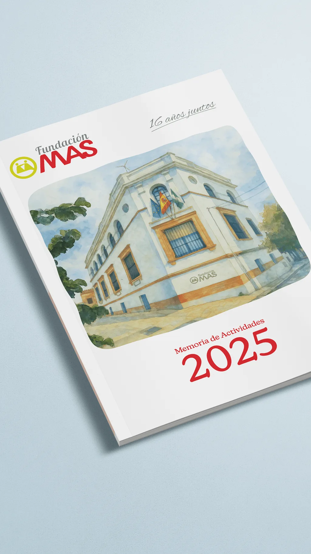 Memoria de actividades 2025 para fundación