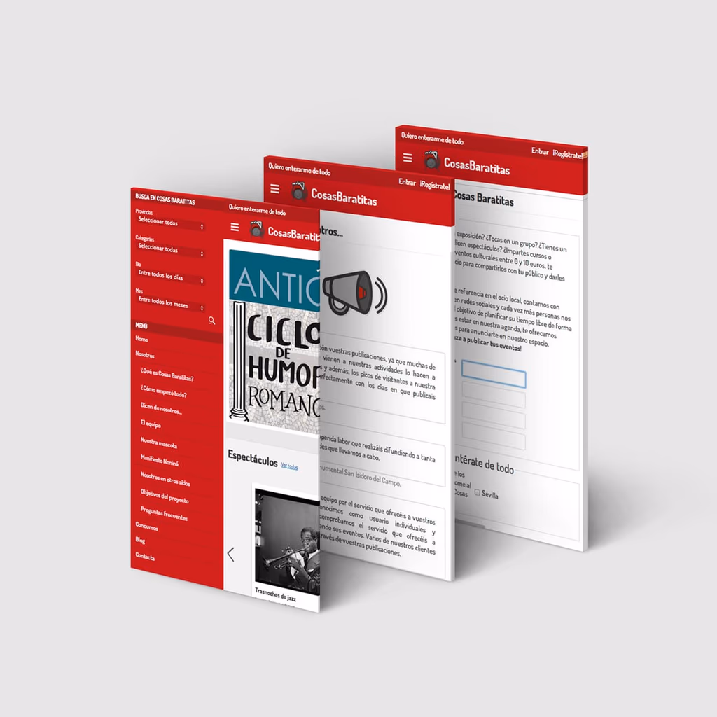 App web de eventos y ocio