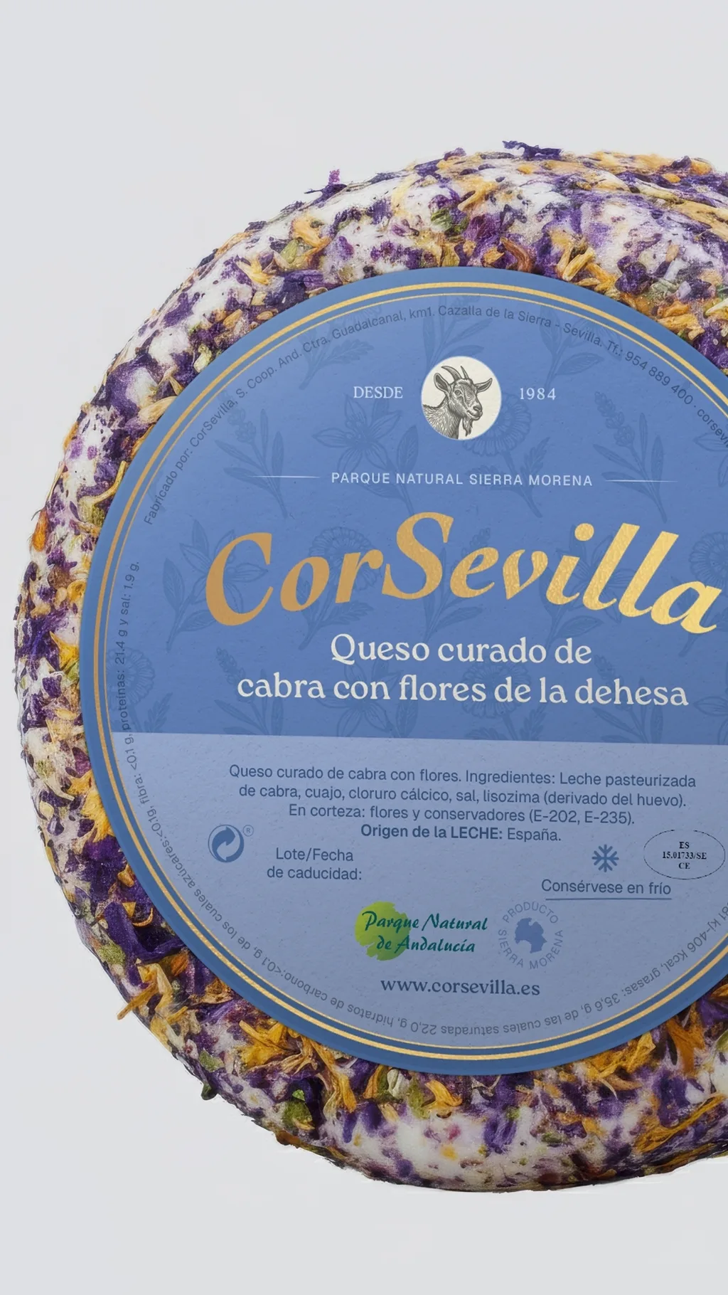 Diseño de etiqueta de quesos para cooperativa ganadera