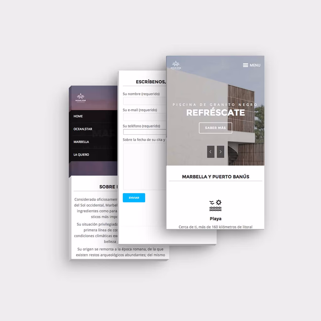 Diseño y copys web